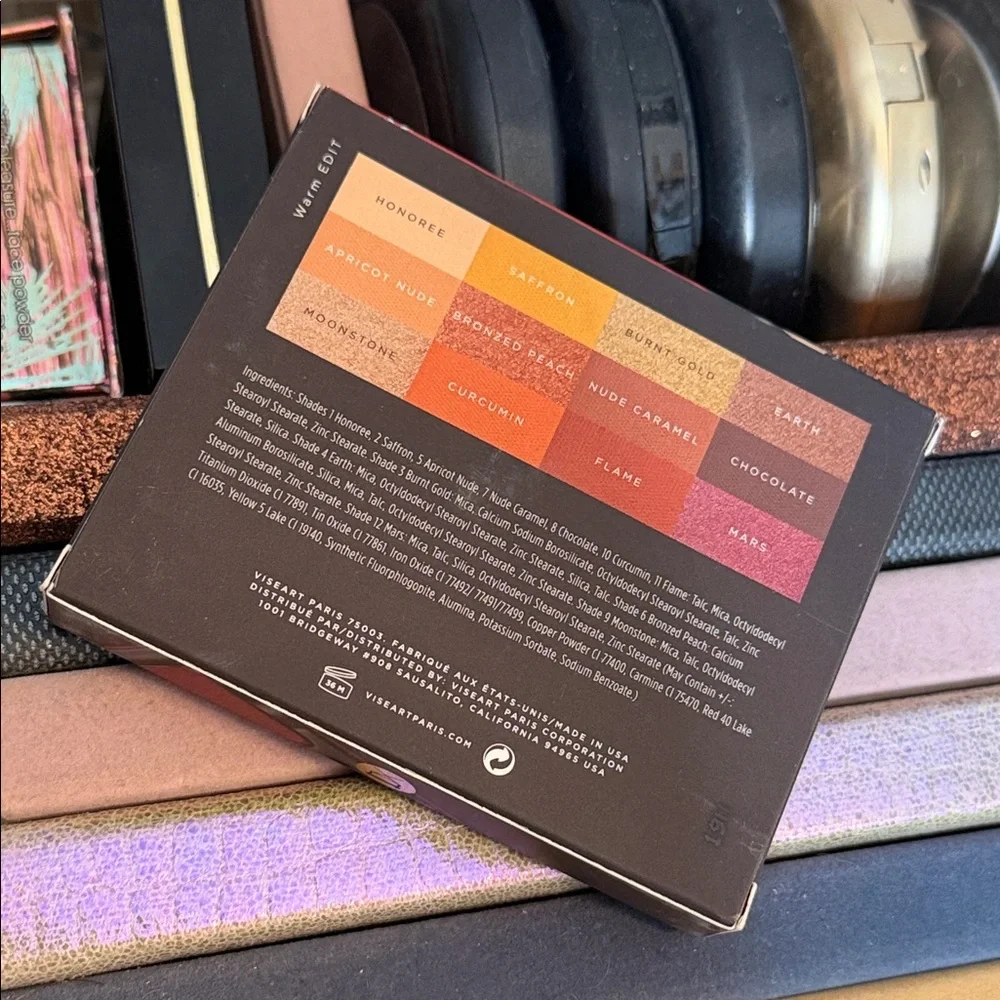 Viseart Eyeshadow Palette - Rich Golds and Browns